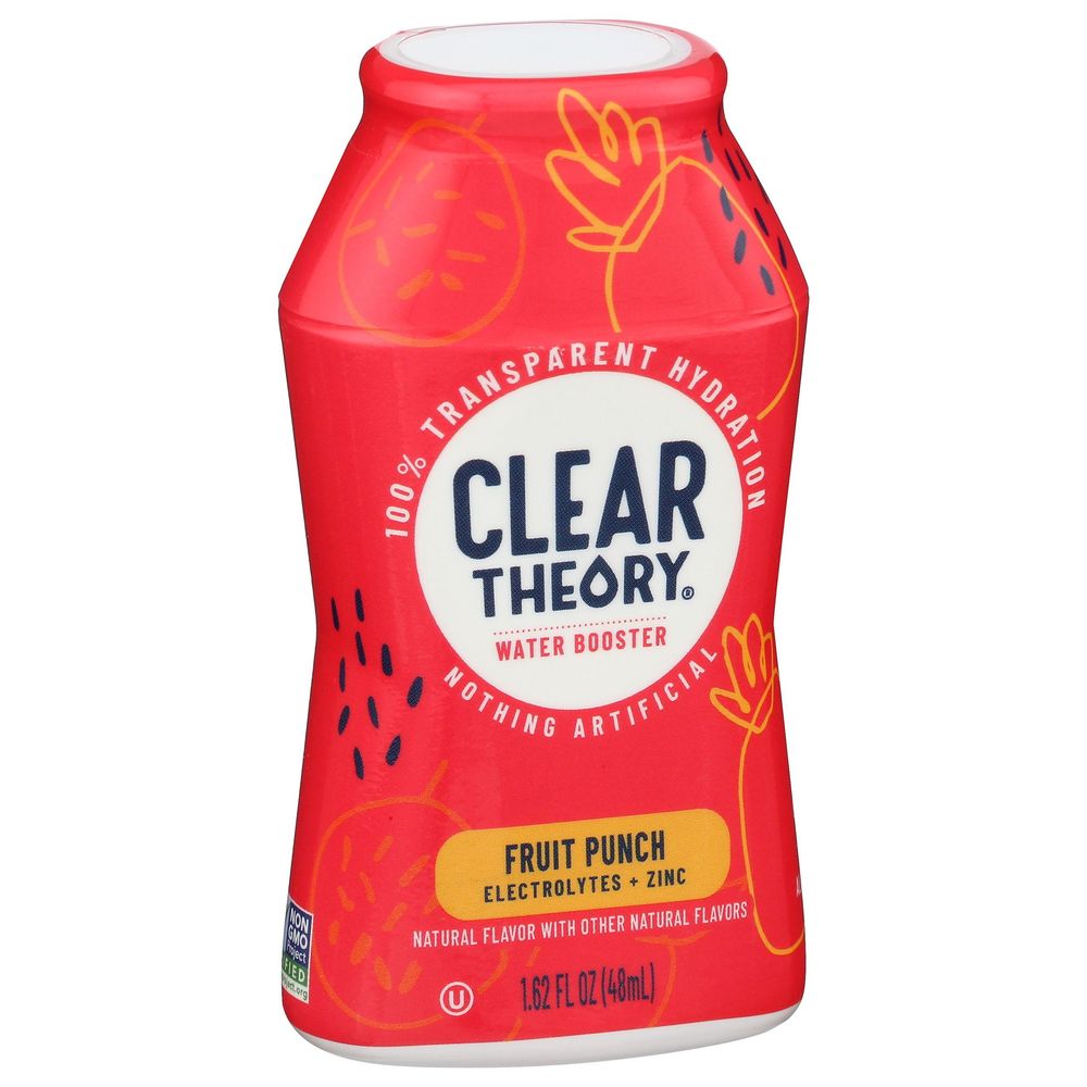 Clear Theory Fruit Punch Water Enhancer, 1.62 Fluid Ounce -- 12 Per Case