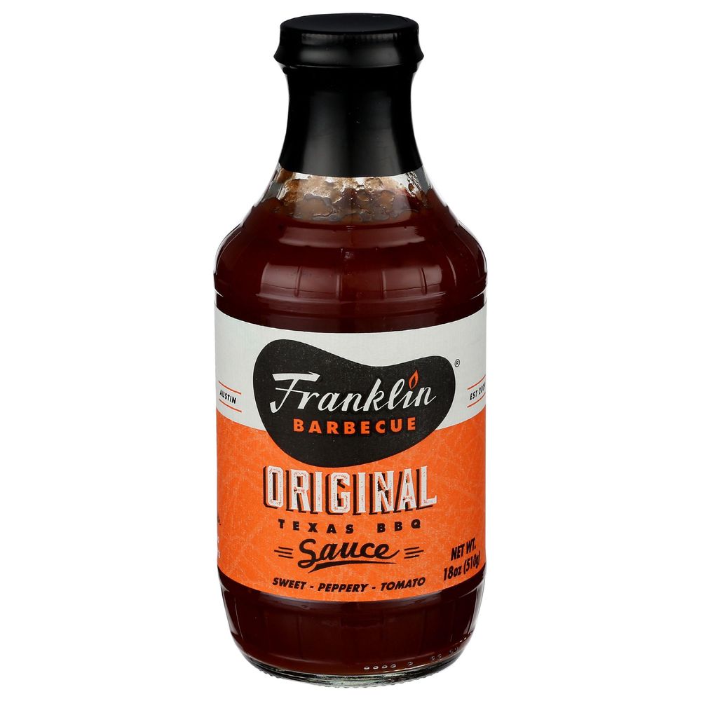 Franklin Original Texas Bbq Sauce, 18 Ounce -- 6 Per Case