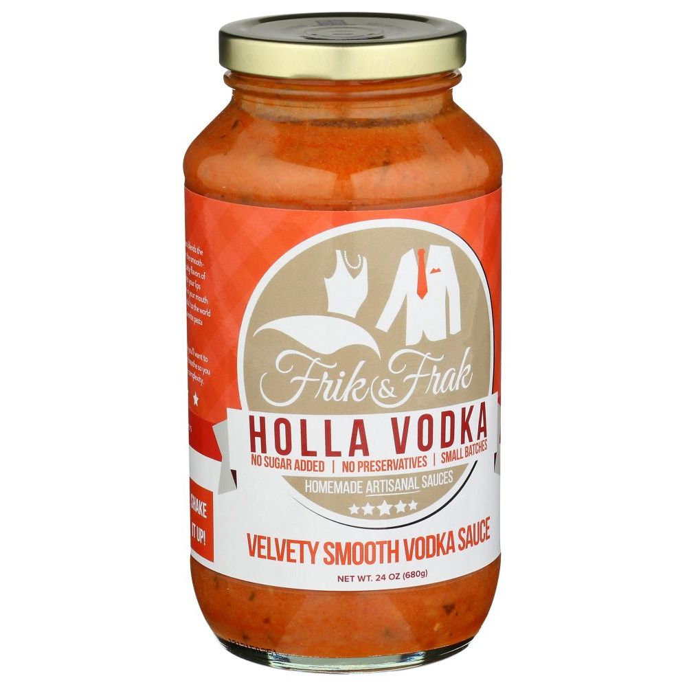 Frik And Frak Holla Vodka Sauce, 24 Ounce -- 6 Per Case