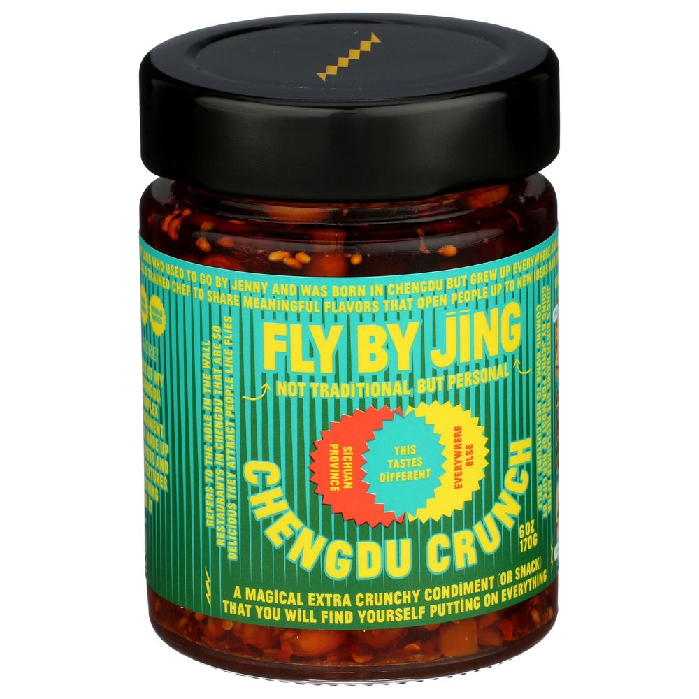 Fly By Jing Chengdu Crunchy Hot Sauce, 6 Ounce -- 6 Per Case