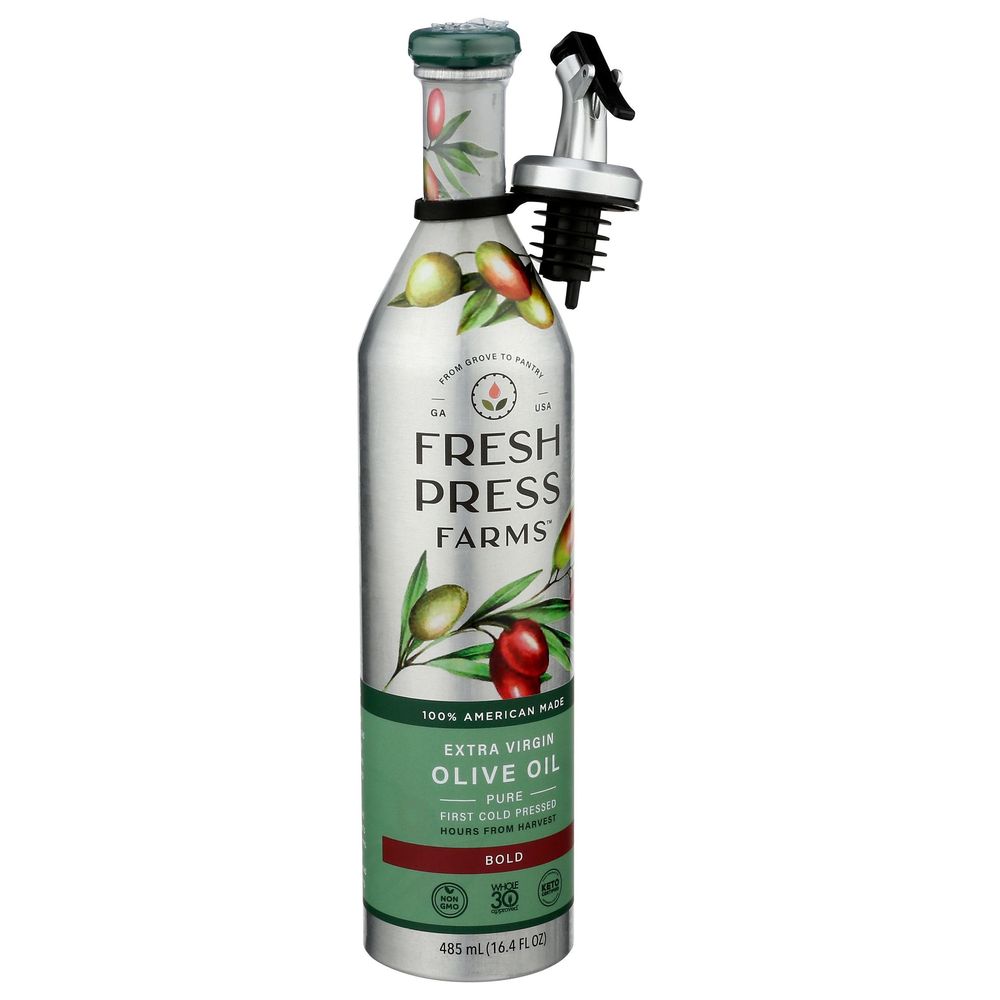 Fresh Press Farms Bold Extra Virgin Olive Oil, 485 Ml -- 6 Per Case