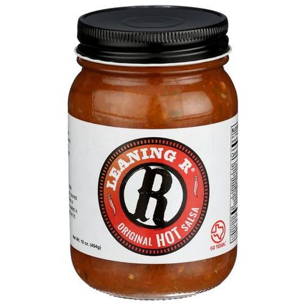 Leaning R Original Hot Salsa, 16 Ounce -- 12 Per Case