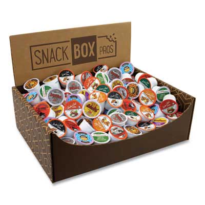 Snack Box Pros Large K Cup Coffee Assortment -- 84 Per Box