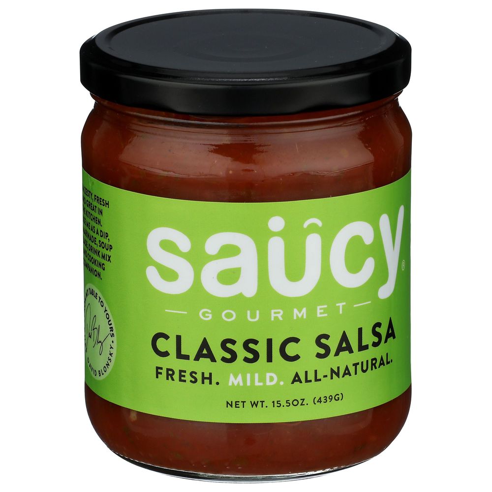 Saucy Gourmet Mild Classic Salsa, 15.5 Ounce -- 6 Per Case