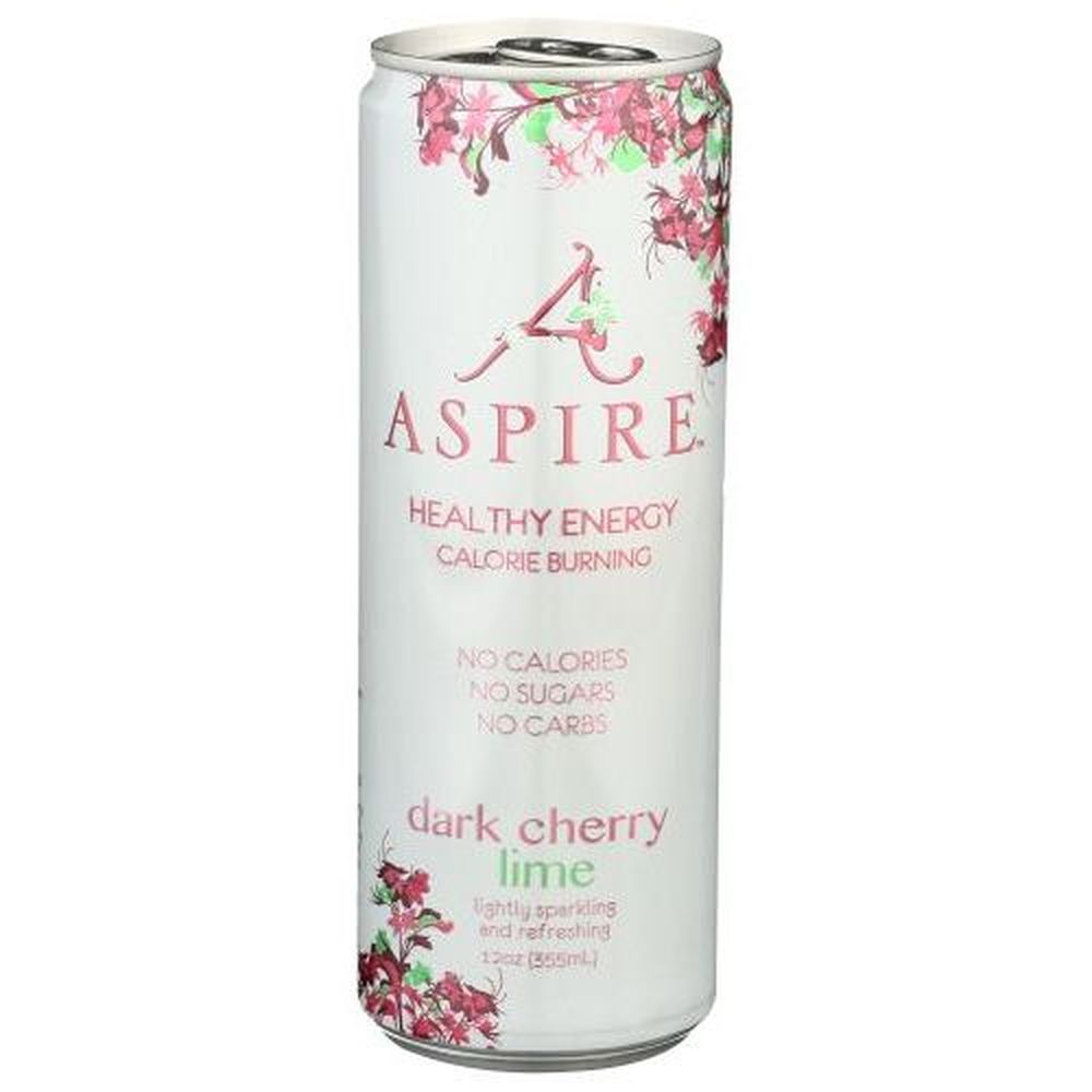 Aspire Sweet Cherry Healthy Energy Drink, 12 Fluid Ounce -- 12 Per Case