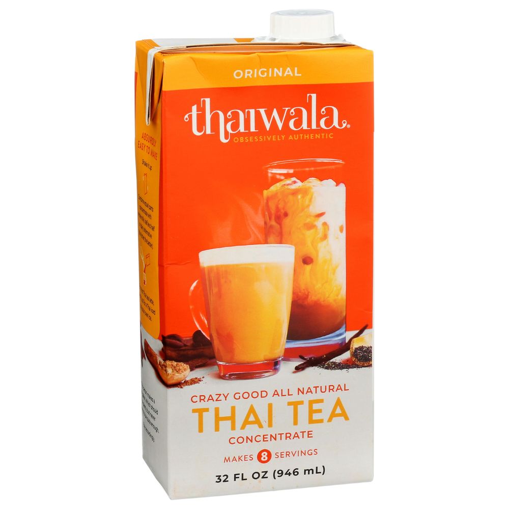Thaiwala Original Thai Tea Concentrate, 32 Fluid Ounce -- 6 Per Case