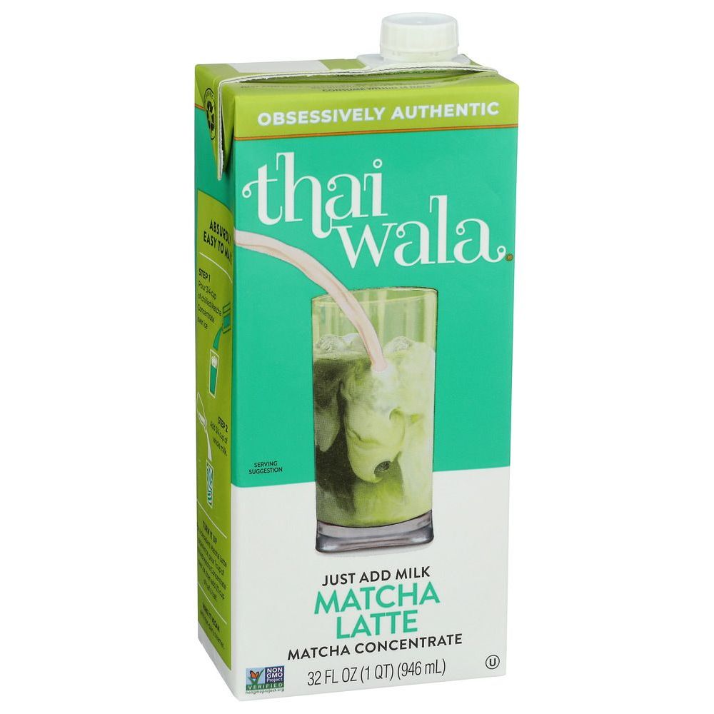 Thaiwala Matcha Tea Concentrate, 32 Fluid Ounce -- 6 Per Case