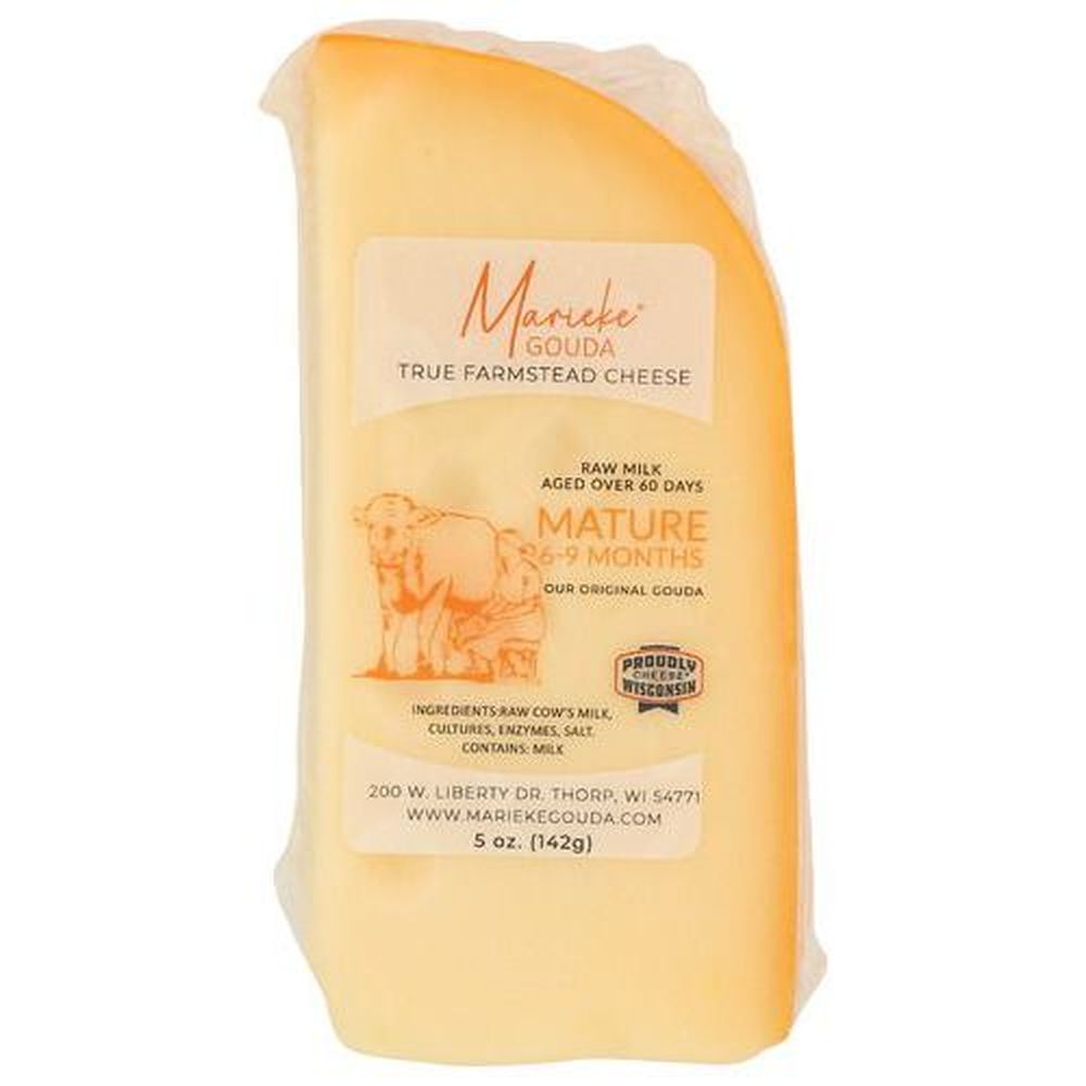 Marieke Mature 6-9 Month Gouda Cheese, 5 Ounce -- 12 Per Case