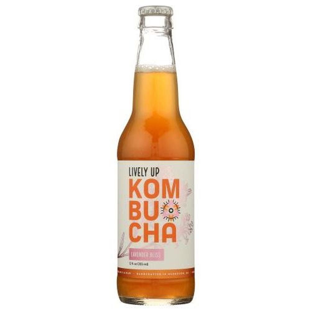 Lively Up Lavender Bliss Kombucha, 12 Fluid Ounce -- 12 Per Case