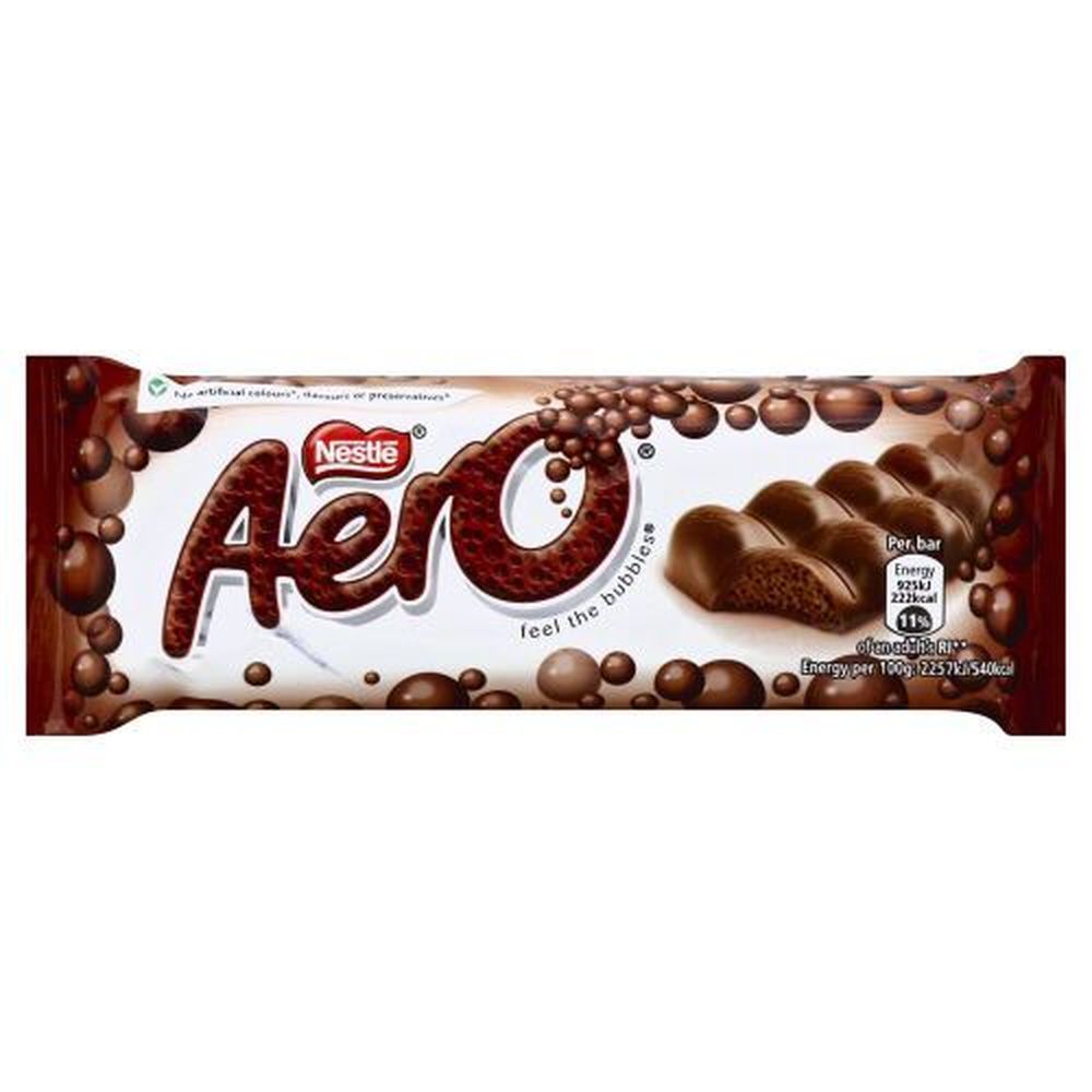 Aero Milk Chocolate Bar, 1.26 Ounce -- 12 Per Case