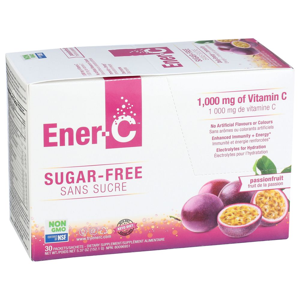 Ener C Passionfruit Multi Vitamin Drink Mix, 30 Count