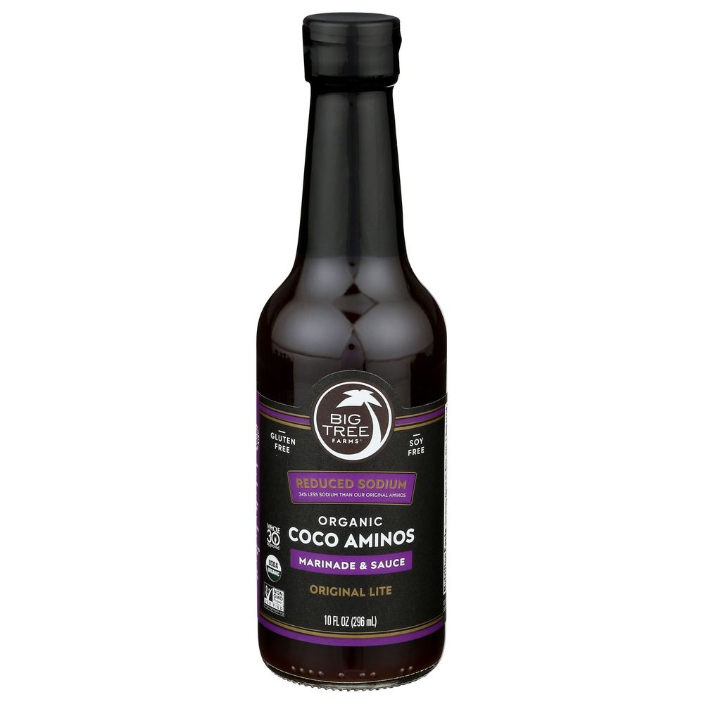 Big Tree Farms Organic Original Coco Aminos Marinade And Sauce, 10 Fluid Ounce -- 12 Per Case