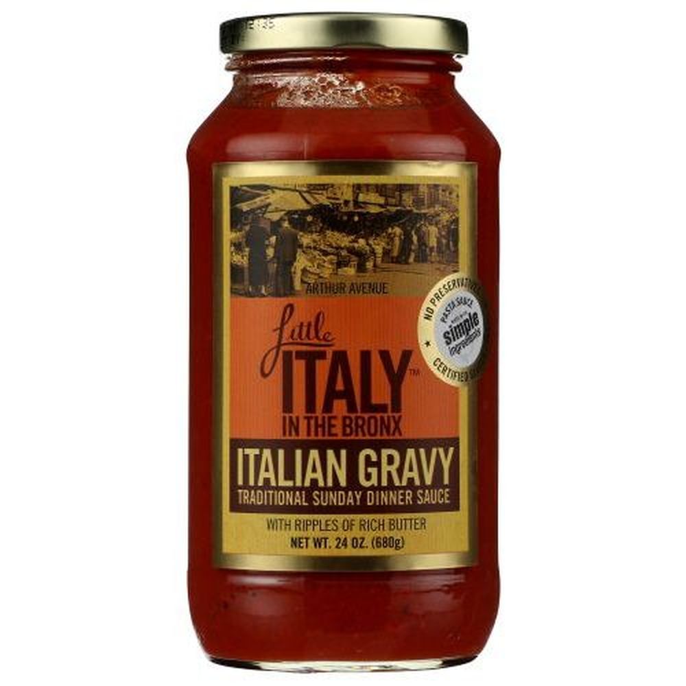 Little Italy In The Bronx Italian Gravy, 24 Ounce -- 6 Per Case