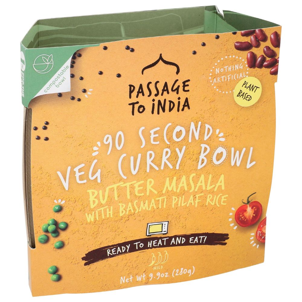 Passage Foods Butter Masala Entrée, 9.87 Ounce -- 4 Per Case