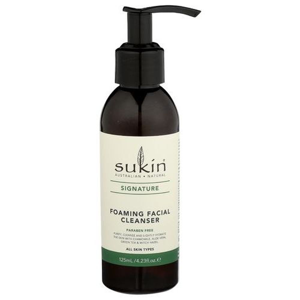 Sukin Foaming Facial Cleanser, 4.23 Fluid Ounce