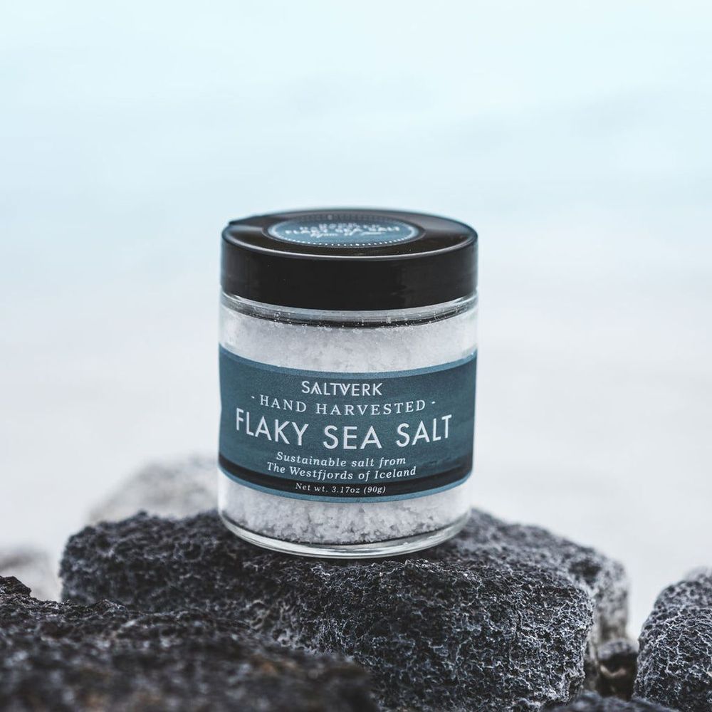 Saltverk Flaky Sea Salt, 3.17 Ounce -- 6 Per Case