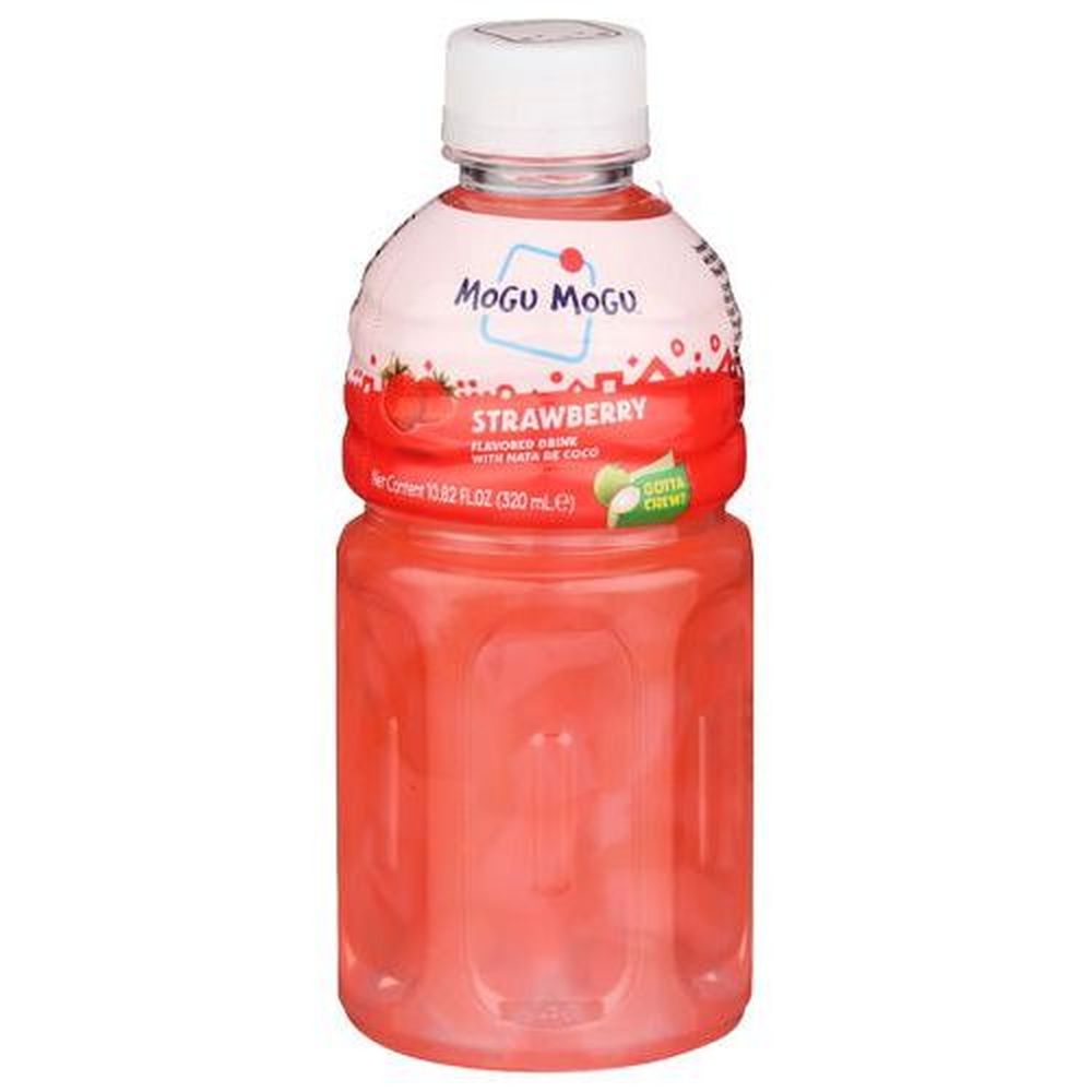 mogumogu Mogu Mogu Strawberry Flavored Drink, 10.82 Fluid Ounce -- 6 per case