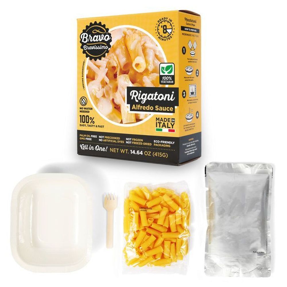 Bravo Bravissimo Rigatoni Alfredo Sauce, 14.64 Ounce -- 6 Per Case