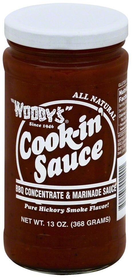 Woody's Cook-in Sauce, 13 Ounce -- 6 Per Case