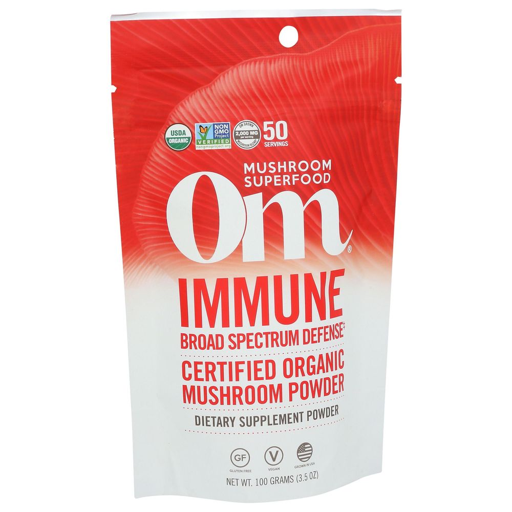 Om Organic Immune Mushroom Superfood Powder, 3.5 Ounce