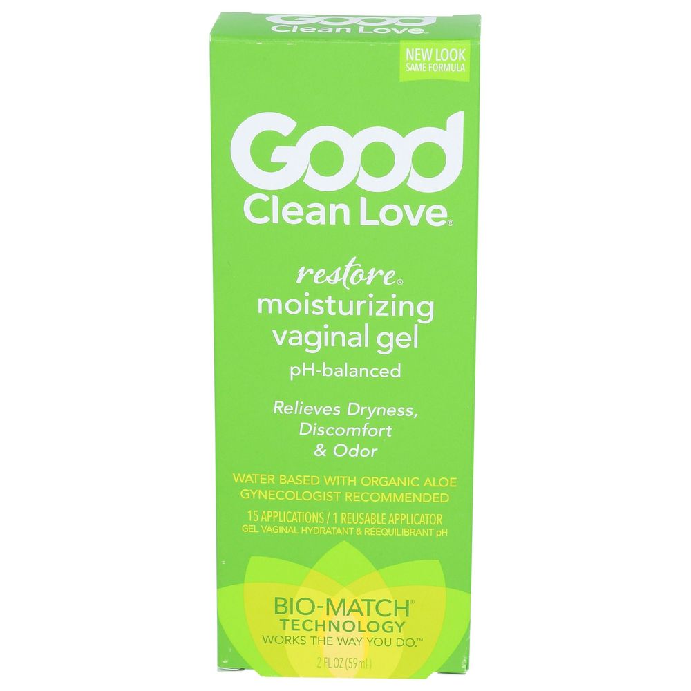 Good Clean Love Restore Moisturizing Vaginal Gel, 2 Ounce -- 3 Per Case