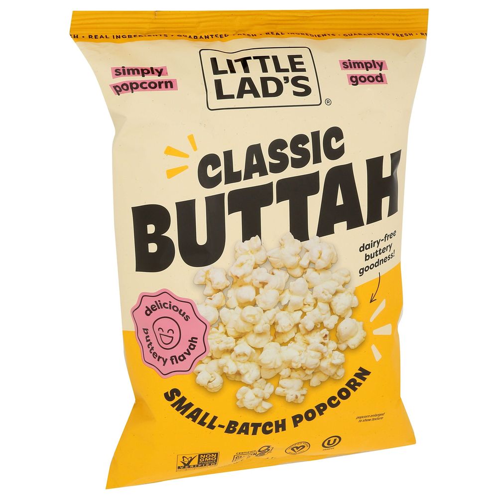 Little Lads Classic Buttah Popcorn, 5.4 Ounce -- 6 Per Case
