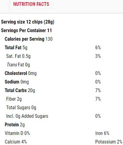 Donkey Chips Unsalted Tortilla Chips, 11 Ounce -- 12 Per Case