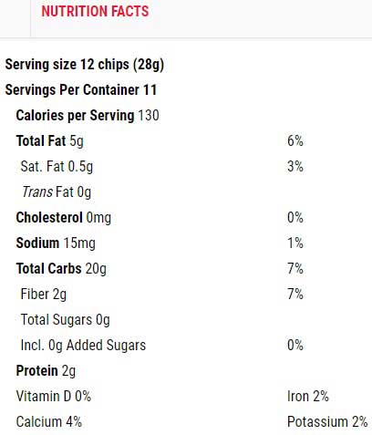 Donkey Chips Salted Tortilla Chips, 11 Ounce -- 12 Per Case