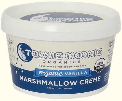 Toonie Moonie Organic Vanilla Marshmallow Creme, 7 Ounce -- 12 Per Case