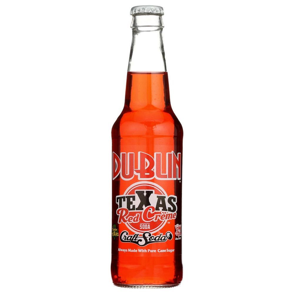 Dublin Retro Red Creme Soda, 12 Fluid Ounce -- 24 Per Case