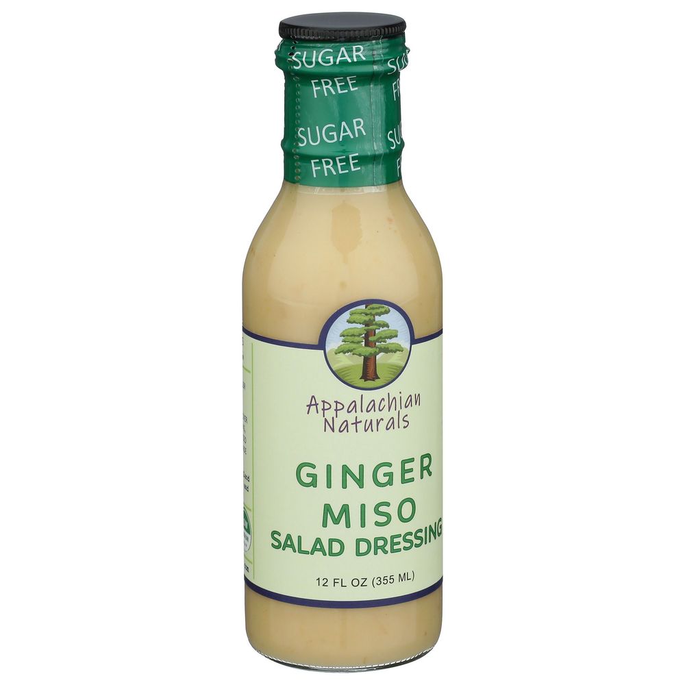 Appalachian Naturals Ginger Miso Salad Dressing, 12 Fluid Ounce -- 6 Per Case