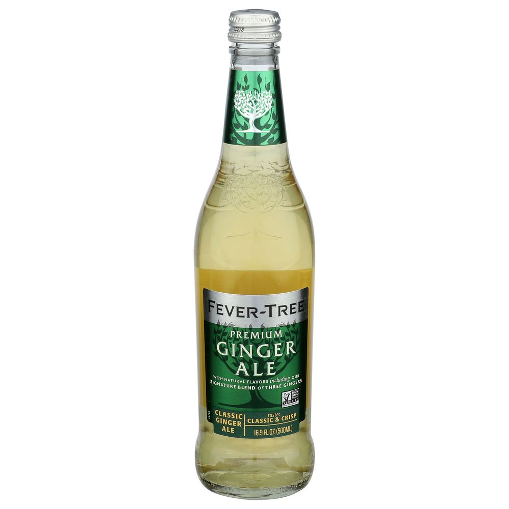 Fever Tree Premium Ginger Ale Soda, 16.9 Fluid Ounce -- 8 Per Case