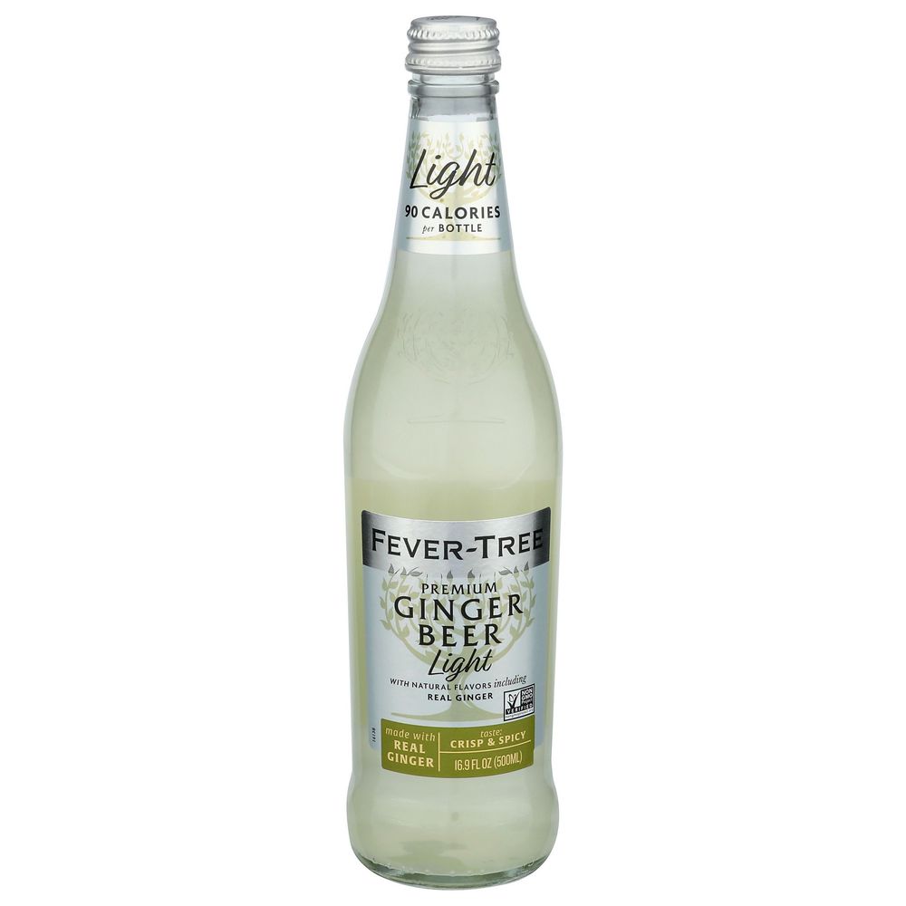 Fever Tree Naturally Light Ginger Beer Soda, 16.9 Fluid Ounce -- 8 Per Case