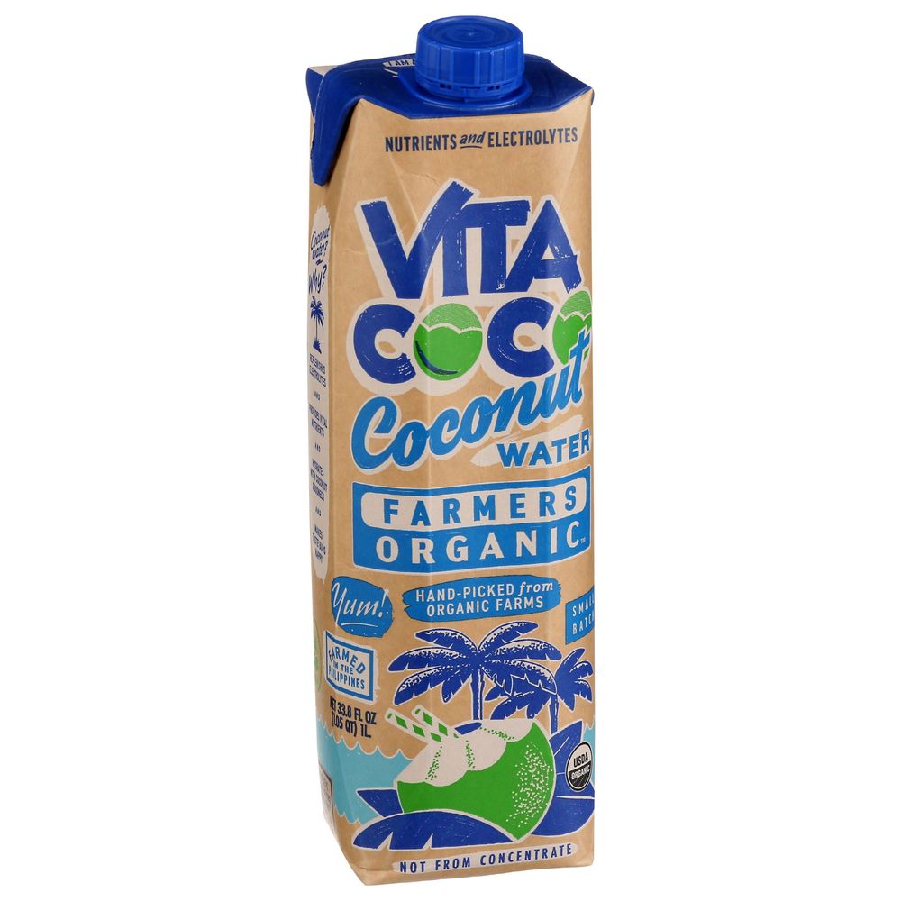 Vita Coco Farmers Organic Coconut Water, 16.9 Fluid Ounce -- 12 Per Case