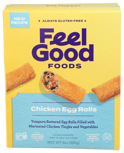 Feel Good Foods Chicken Egg Roll, 9 Ounce -- 9 Per Case