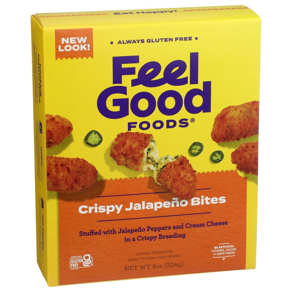 Feel Good Foods Crispy Jalapeno Bites, 8 Ounce -- 9 Per Case