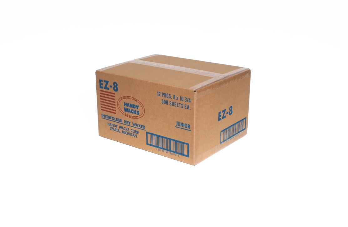 Handy Wacks 8 X 10.75 Interfolded Deli Dry Wax Tissue, 500 Count -- 12 Per Case