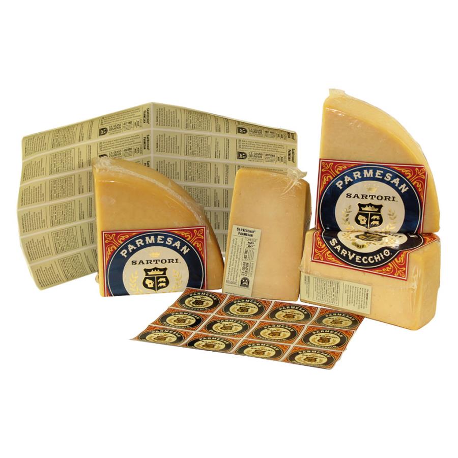 Sartori Reserve Ssarvecchio Quarter Wheel Parmesan Cheese, 5 Pound -- 4 Per Case