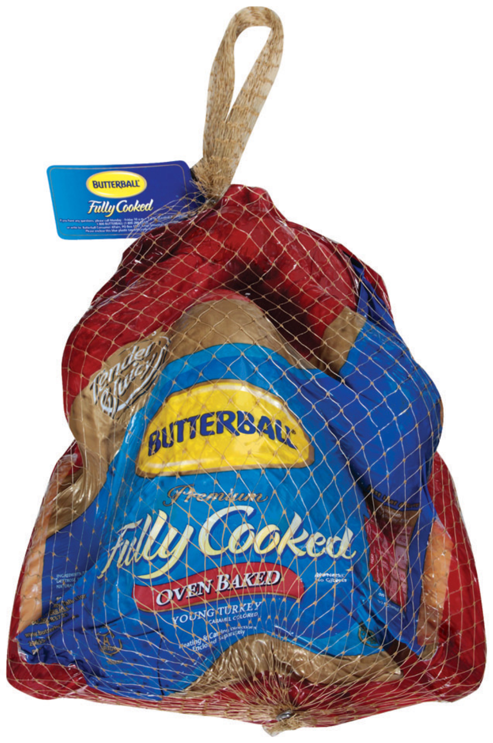 Butterball Turkey, Whole Skin On Baked, 11 Pound -- 4 Per Case