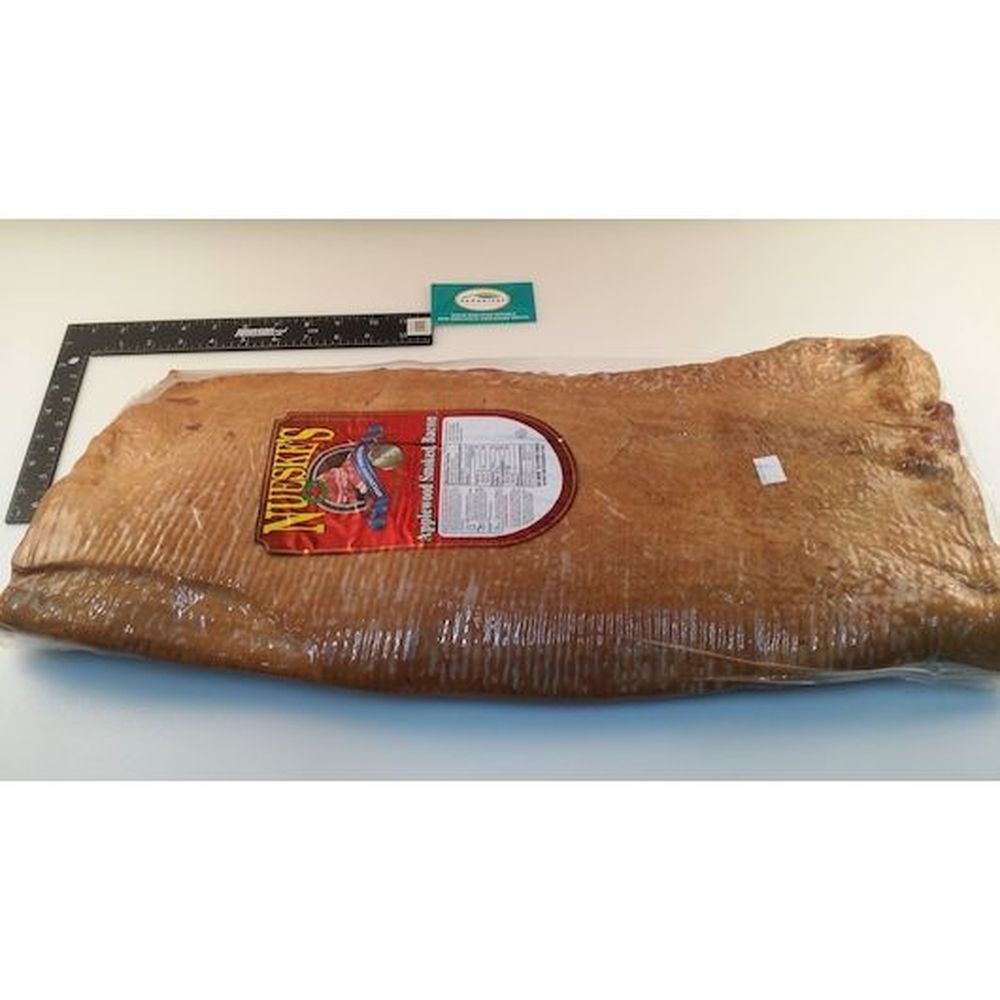 Nueske's Applewood Smoked Slab Not Sliced Bacon, 13 Pound