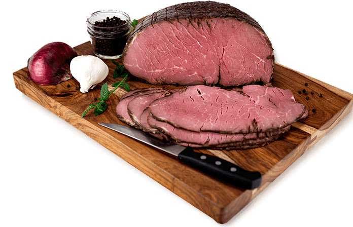 Charter Reserve Angus Seasoned Roast Beef, 9 Pound -- 2 Per Case
