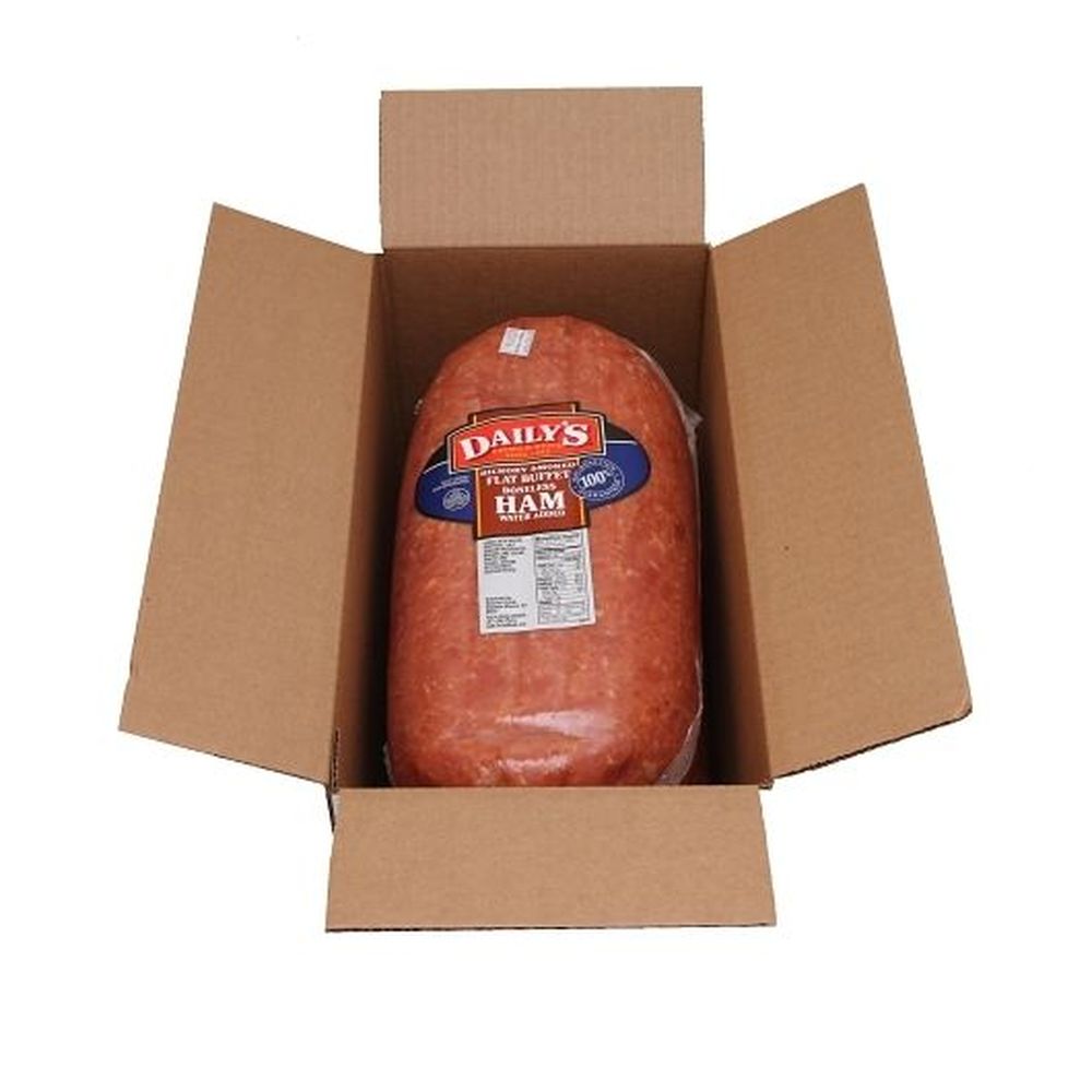Dailys Hickory Smoked Boneless Water Added Buffet Ham, 20 Pound