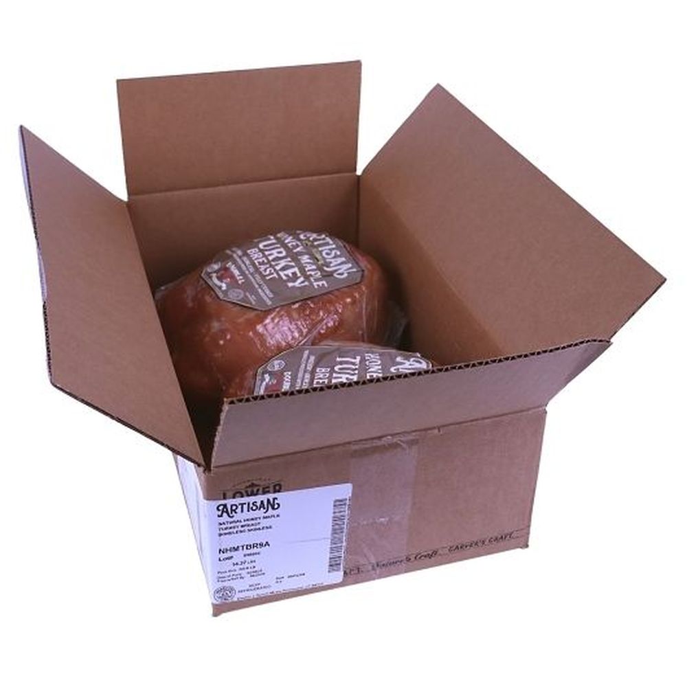 Artisan Natural Hardwood Smoked Honey Maple Turkey Breast, 8 Pound -- 2 Per Case