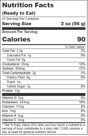 Artisan Natural Open Oven Roasted Flat Uncured Corned Beef, 7 Pound -- 2 Per Case