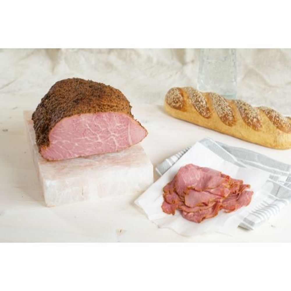 Artisan Natural Wood Fired Flat Uncured Pastrami, 7 Pound -- 2 Per Case
