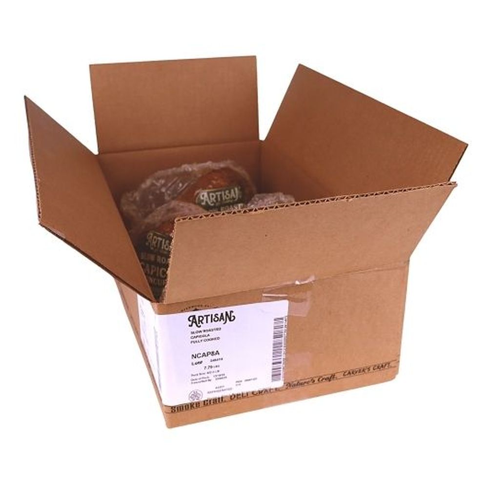 Artisan Natural Slow Roasted Uncured Capicola, 6 Pound -- 2 Per Case