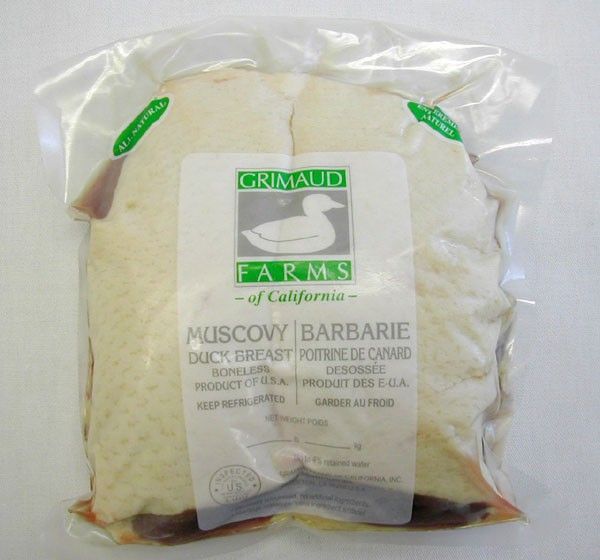 Grimaud Farms Muscovy Duck Breast, 16 Ounce -- 20 Per Case