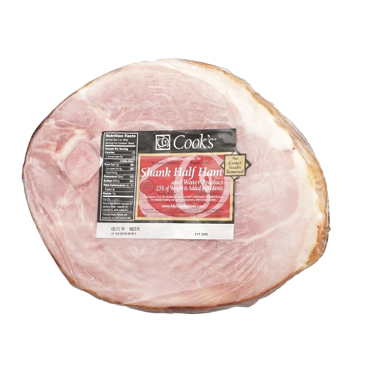 Cooks Bone In Half Ham, 10 Pound -- 4 Per Case
