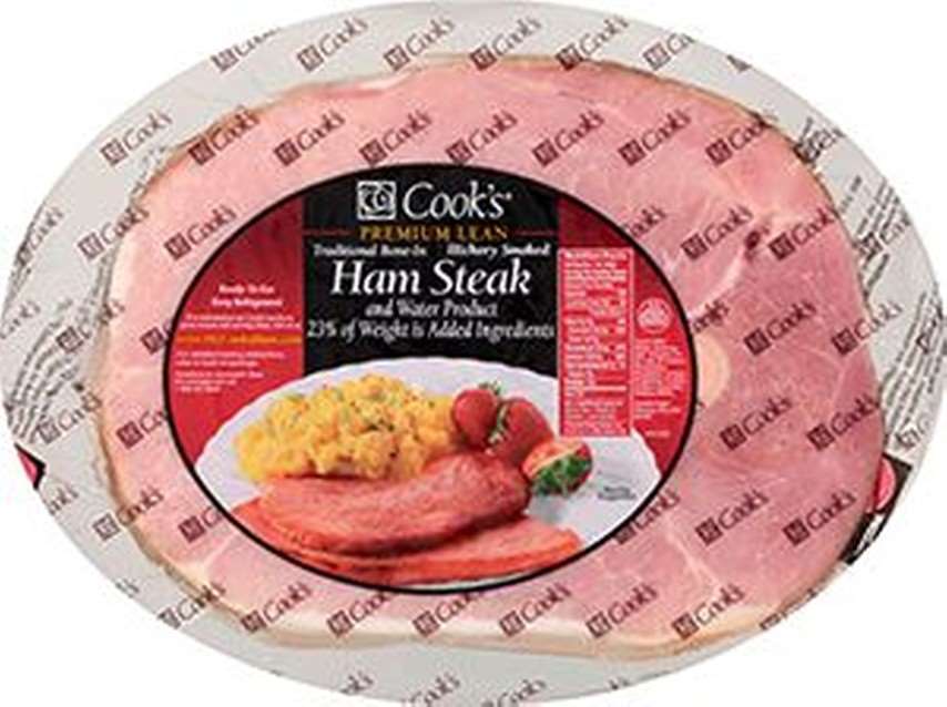 Cooks Ham Steak, Pound -- 24 per case