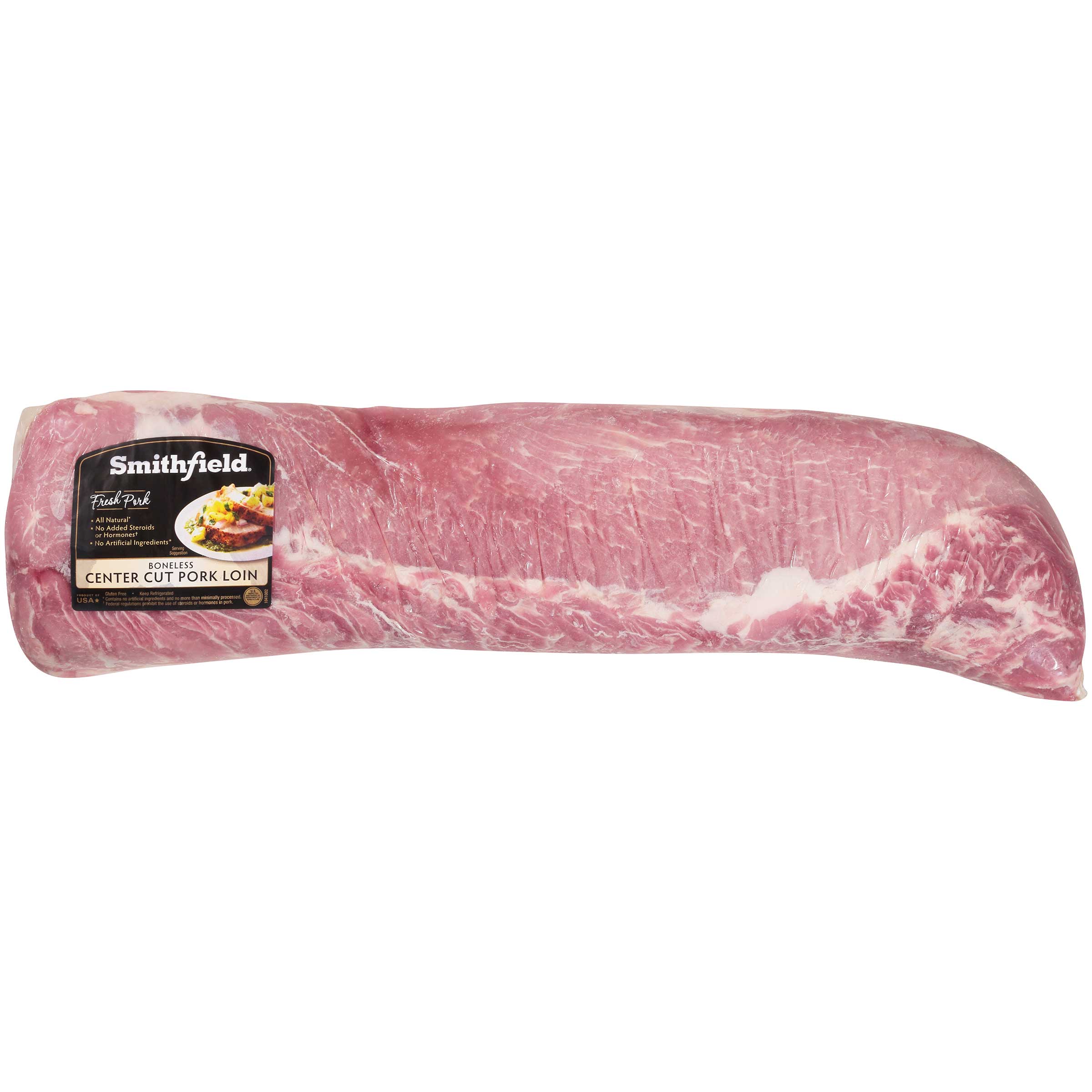Smithfield Boneless Center Cut Pork Loin, 50.8 Pound.